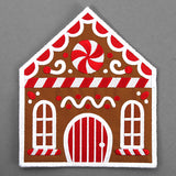 Sweet Gingerbread House Trivet (In-the-Hoop)