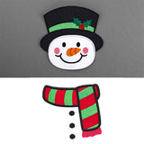 Cheerful Snowman Towel Topper (In-the-Hoop)