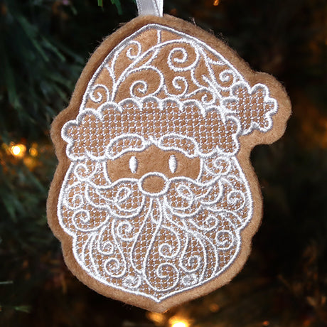 Deluxe Gingerbread Cookie - Santa (In-the-Hoop)