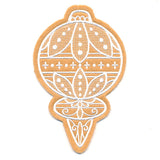 Deluxe Gingerbread Cookie - Bauble (In-the-Hoop)