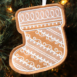 Deluxe Gingerbread Cookie - Stocking (In-the-Hoop)
