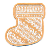 Deluxe Gingerbread Cookie - Stocking (In-the-Hoop)