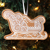 Deluxe Gingerbread Cookie - Sleigh (In-the-Hoop)