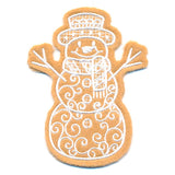 Deluxe Gingerbread Cookie - Snowman (In-the-Hoop)