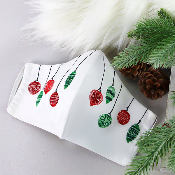 Fa-la-la Festive Ornament Mask Motif