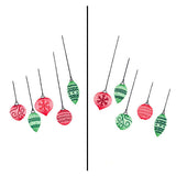 Fa-la-la Festive Ornament Mask Motif