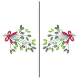 Fa-la-la Festive Mistletoe Mask Motif