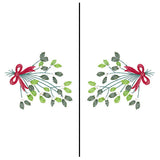 Fa-la-la Festive Mistletoe Mask Motif