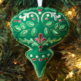 Festive Filigree Christmas Ornament - Bauble (In-the-Hoop)