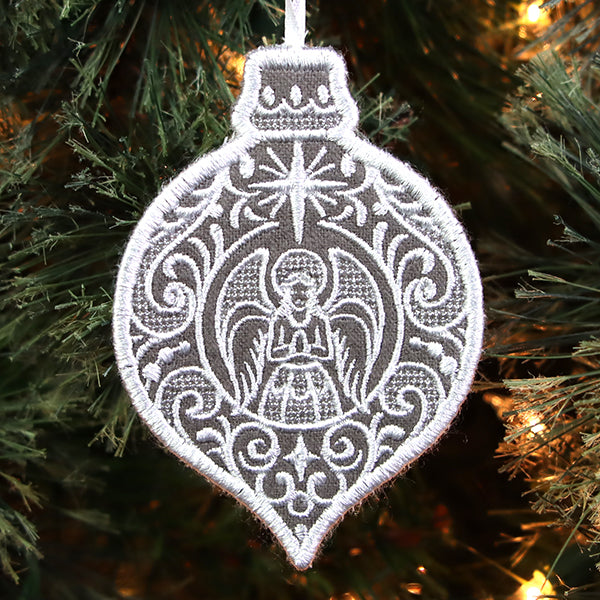 Exquisite Angel Ornament (In-the-Hoop)