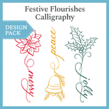 A Festive Flourishes Calligraphy Design Pack