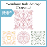 A Wondrous Kaleidoscope (Trapunto) Design Pack