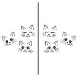 Purr-fect Kitties Mask Motif