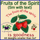 A Fruits of the Spirit Design Pack (Fruit, W/Text)