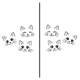 Purr-fect Kitties Mask Motif