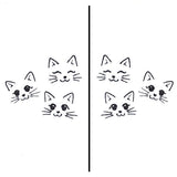 Purr-fect Kitties Mask Motif