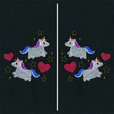 Dreamy Unicorns Mask Motif