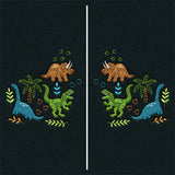 Friendly Dinosaur Pals Mask Motif