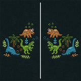 Friendly Dinosaur Pals Mask Motif