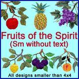 A Fruits of the Spirit Design Pack (Fruit, No Text)