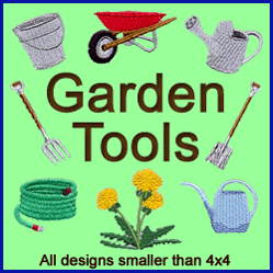 A Garden Tools Design Pack