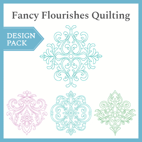 A Fancy Flourishes Quilting Design Pack