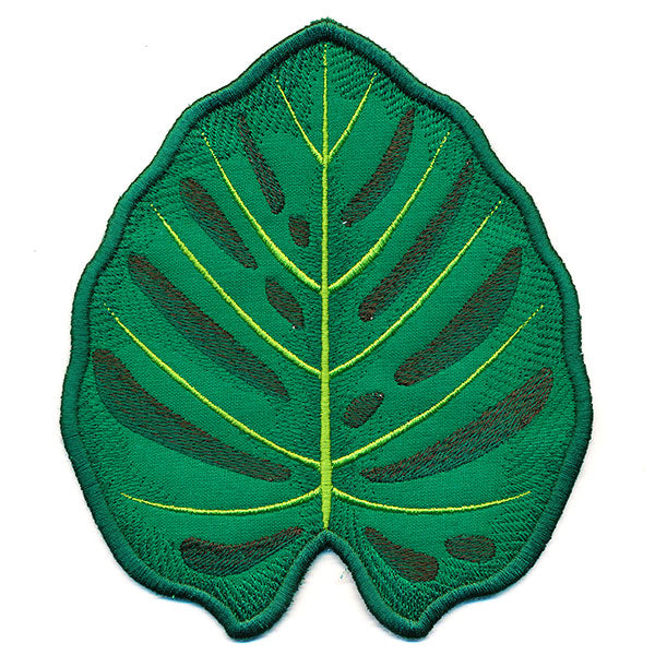 Lively Monstera Trivet (In-the-Hoop)