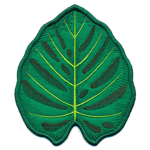 Lively Monstera Trivet (In-the-Hoop)