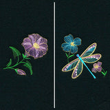 Dragonfly Treasures Mask Motif