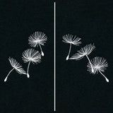 Dandelion Wishes Mask Motif
