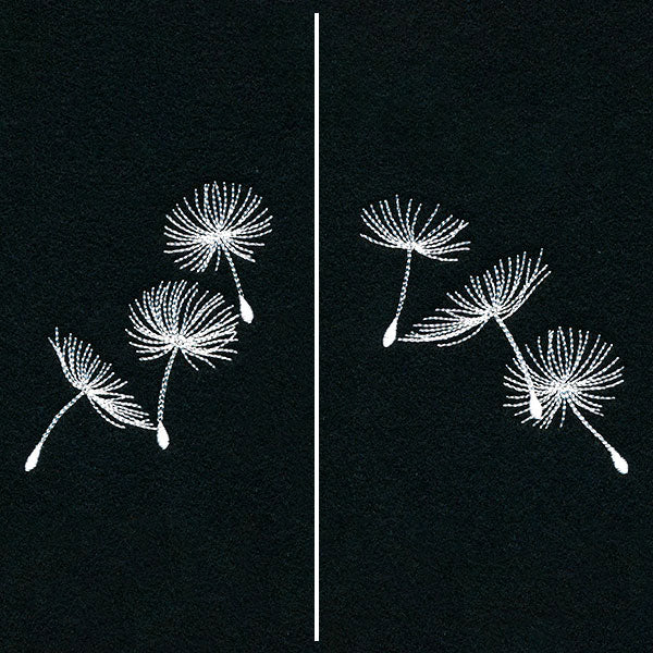Dandelion Wishes Mask Motif