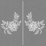 Exquisite Blooms Mask Motif