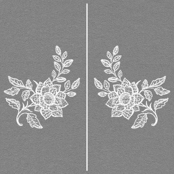 Exquisite Blooms Mask Motif