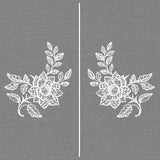 Exquisite Blooms Mask Motif