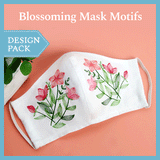 A Blossoming Mask Motifs Design Pack