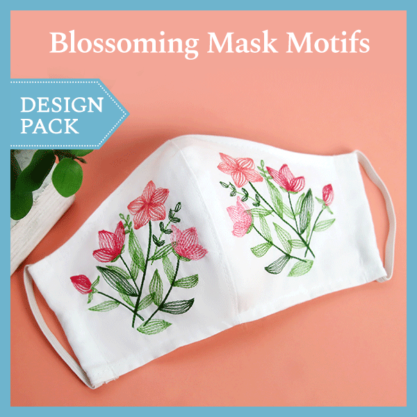 A Blossoming Mask Motifs Design Pack