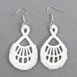 On the Fringe Earrings (Miniature Lace)