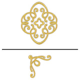 Elegant Swirls Pillow Pair