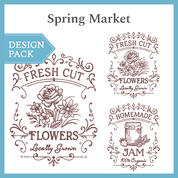 A Fresh Market Sign Design Pack