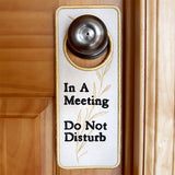 In A Meeting Door Hanger (In-the-Hoop)