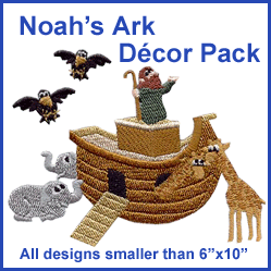 A Noah's Ark Home Decor Design Pack