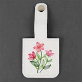 Delicate Wildflowers Hand Sanitizer Keychain (In-the-Hoop)