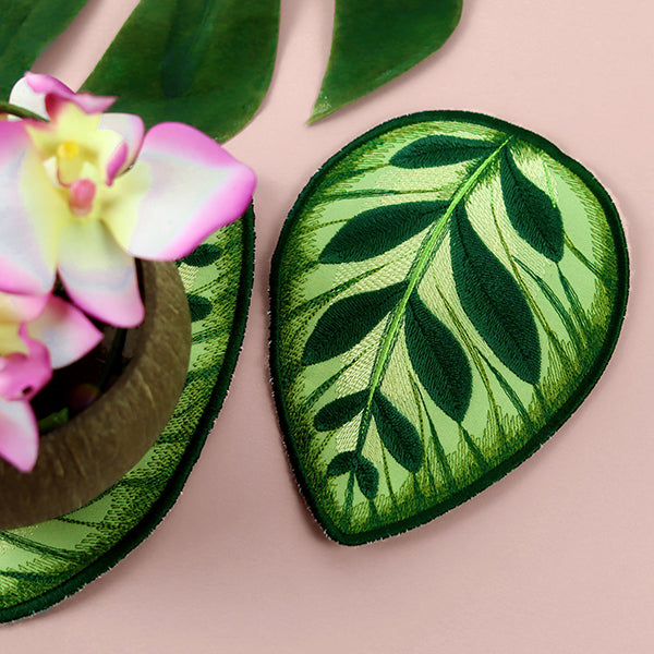 Calathea Makoyana Trivet (In-the-Hoop)