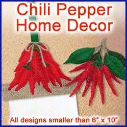 A Chili Pepper Home Decor Design Pack