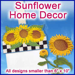 A Sunflower Home Decor Design Pack