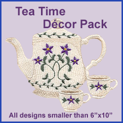 A Tea Time Home Decor Design Pack