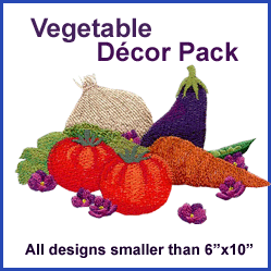 Vegetable Home Decor Design Pack