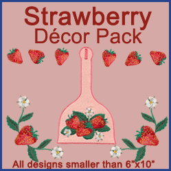 A Strawberry Home Decor Design Pack