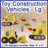 A Toy Construction Vehicles Design Pack