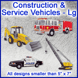 A Construction & Service Vehicles Design Pack